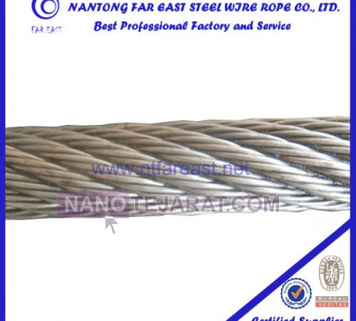 19*7-20.0 non-rotating galvanized steel wire rope
